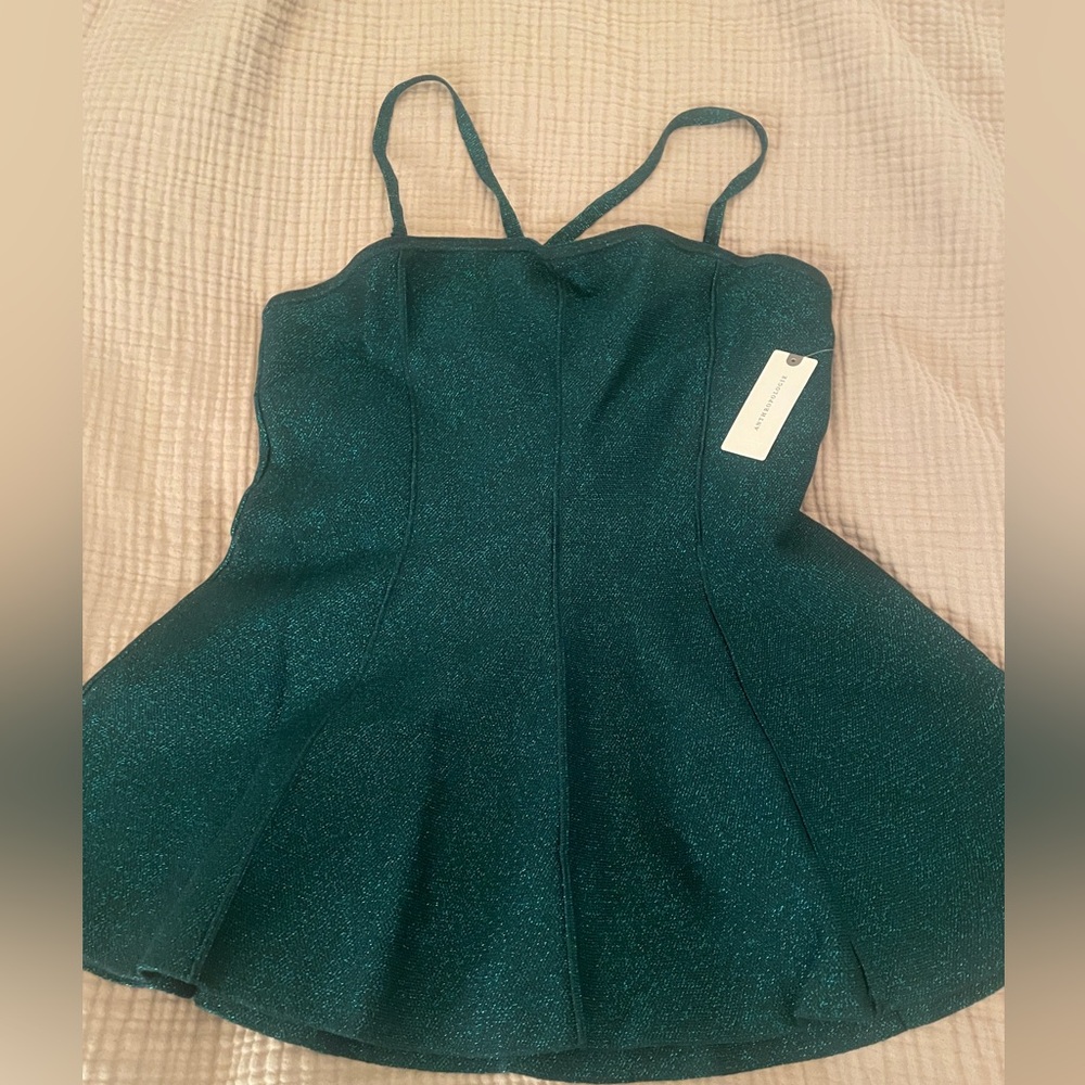NWT Anthropology Pilcro Hourglass Sparkly Sweater Tank. Medium. - Picture 4 of 8